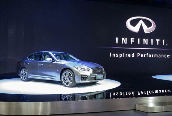 The first localized Q50L will roll out from the Dongfeng production line in Xiangyang, Hubei province in November. CHINA DAILY  