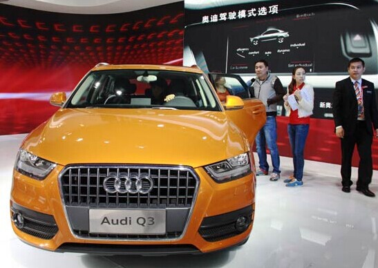 After it was removed from government and military procurement lists last year, Audi said its new target market is thinkers, creators and leaders.SHI YAN/CHINA DAILY  
