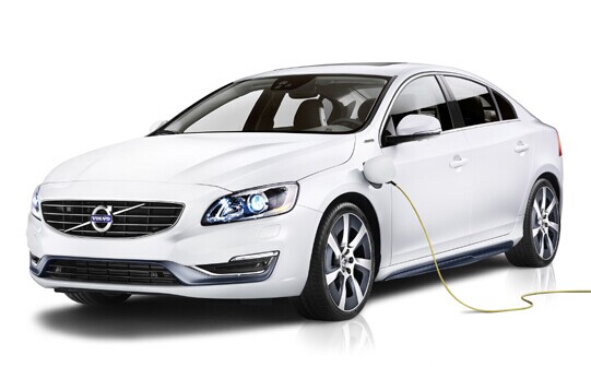 The new Volvo S60L plug-in hybrid car. [Photo Provided to China Daily]  