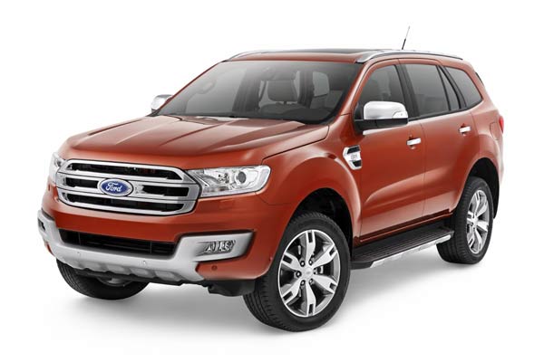 Ford unveiled the all-new Everest in early November in Beijing. [Provided to China Daily]   
