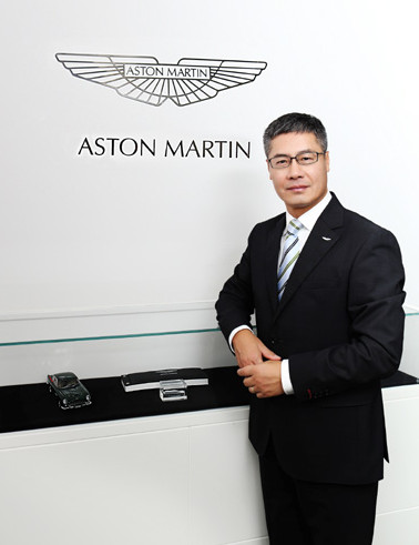Michael Mingshan Peng, President of Aston Martin Lagonda (China) Automobile Distribution Co Ltd. [Photo/Provided to Chinadaily.com.cn]  