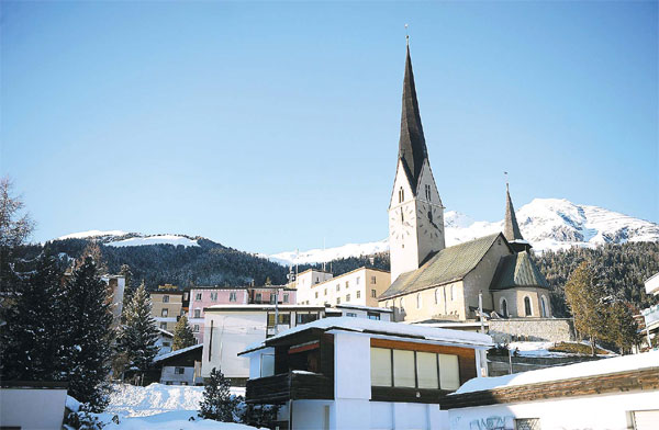 This year's World Economic Forum will take place from Jan 20 to Jan 24 in Davos, Switzerland. Yu Yang / Xinhua