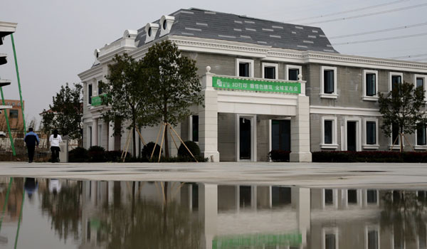 A 1,100-square-meter villa is seen in the Suzhou Industrial Park in Jiangsu province on Sunday. [Photo/XINHUA]