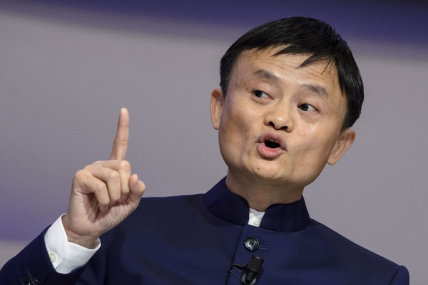 Jack Ma, founder and executive chairman of Alibaba Group Holding Ltd. [Photo provided to China Daily]