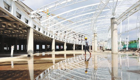 The interior of Terminal 4 at Jomo Kenyatta International Airport in Nairobi. [Photo/Xinhua]