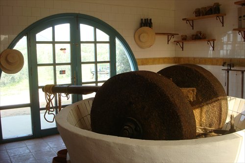 A traditional olive oil mill near Tunis. (Photo: GT/Hu Weijia)