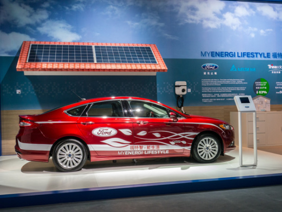 US automaker Ford is preparing to offer its smart mobility plan and the choice of a more sustainable lifestyle to Chinese families. (Photo: Han Yan/chinadaily.com.cn
