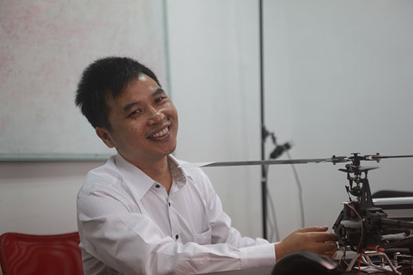 Xie Bo, founder and general manager of Radiolink Electronic Ltd. (Photo/China Daily)