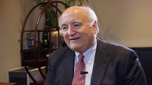 Richard Clemmer, chief executive officer of NXP Semiconductors (Liu Zheng/chinadaily.com.cn)