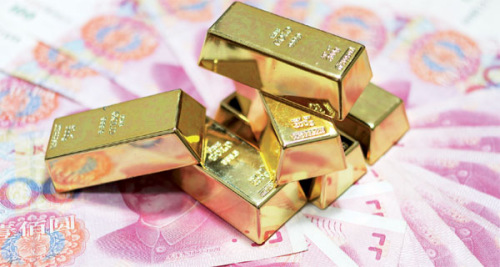 The Shanghai Gold Exchange is to launch the yuan-denominated gold index this year, predicted to increase China's gold pricing power. (Photo provided to China Daily)