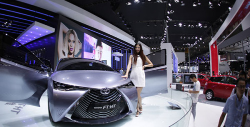 The Chengdu Motor Show will run from Sept 5 to 13 at Century City New International Convention and Exhibition Center this year. (Photo provided to China Daily)