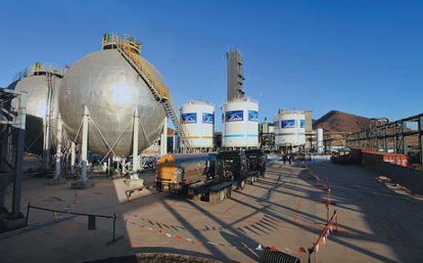 Linde-Dahua Gas Co is located in Songmudao Chemical Industrial Park. The fine chemicals industry is an important sector in Puwan New Area. (Photo provided to China Daily)