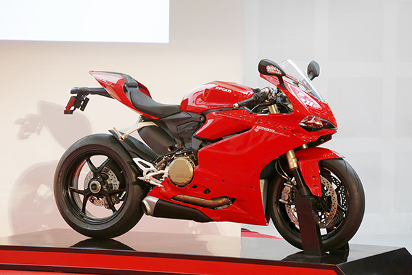 Ducati 1299 Panigale (Photo provided to China Daily)