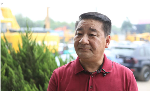 Wan Changqing speaks with reporters, Sept 16, 2015. (Photo by He Chuan/cctv.com)