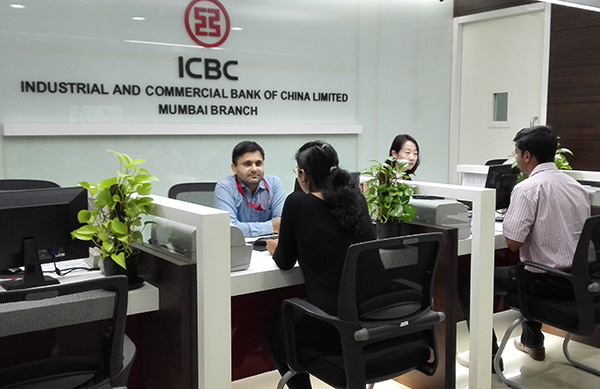 ICBC offers comprehensive services to Chinese corporations that intend to invest in India. (Photo/China Daily)