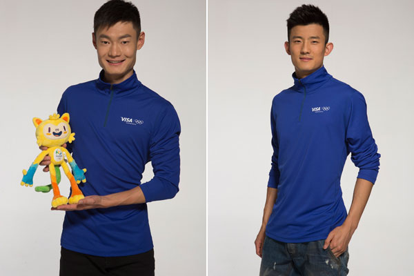 Zhang Peimeng (L) and Chen Long. Photo provided to China Daily