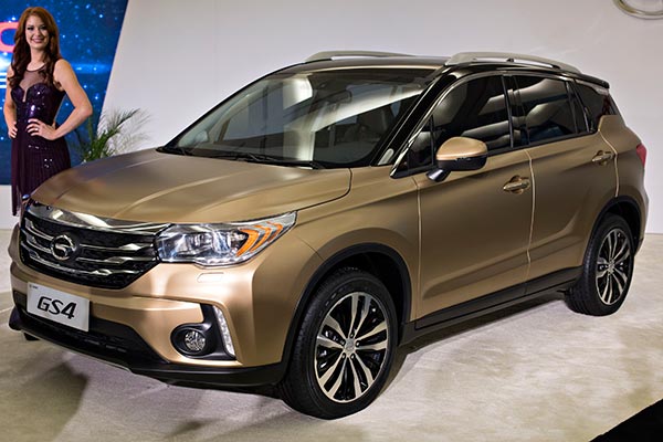 The GS4 SUV has been a hit since it entered the market in April. (Photo/China Daily)