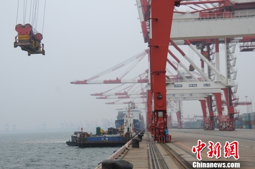 A port in Liaoning Province. (File photo/Chinanews.com)