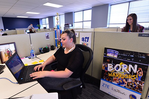 The headquarters of ZTE's North America business in Dallas, Texas. (Photo/Xinhua)