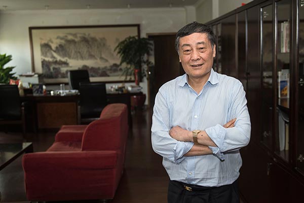 Zong Qinghou, chairman of Hangzhou Wahaha Group Co Ltd.