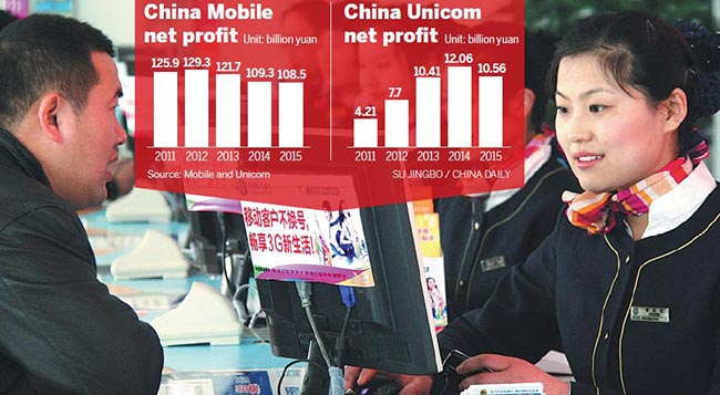 CBN is likely to enter the telecom business but will not shock the current carriers and change the competition situation in domestic market in the short term.(Photo/China Daily)