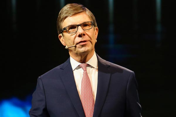 Olaf Kastner, president and CEO of BMW Group Region China.Photo provided to China Daily