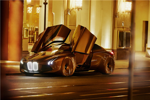 BMW's concept car, which debuted in Munich in March, has its Asian premiere in Beijing on Thursday.CHINA DAILY