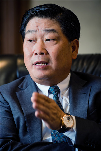 Yu Weijiao, chairman of Shanghai YTO Express (Logistics) Co (CHINA DAILY)