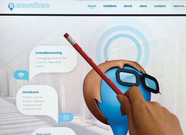 With help of a UK-China startup program, Sensewhere opened an office in China a year ago. Photos by Wei Xiaohao / China Daily