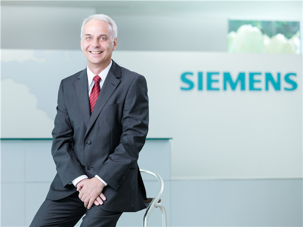 Lothar Herrmann, president of Siemens China