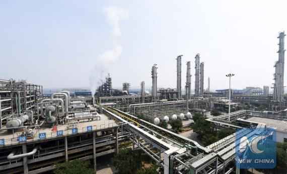 Photo shows a factory in north China's Shanxi Province. (File photo: Xinhua/Yan Yan) 