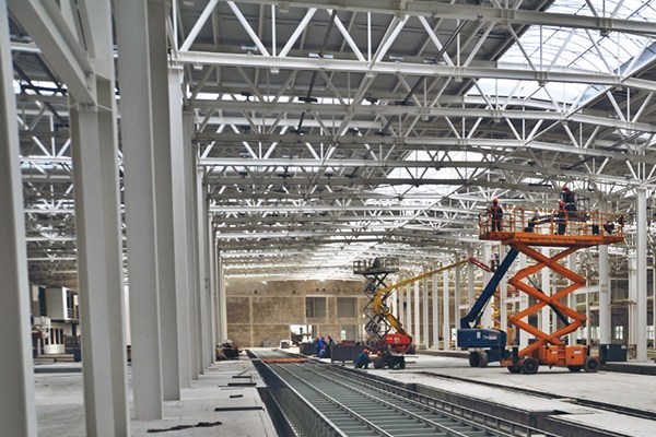 Geely Automobile Holding expands its base in Belarus by setting up a new production facility, which is expected to begin operations in July 2017.(Photo provided to China Daily)