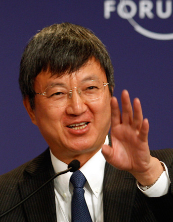 Zhu Min, deputy managing director of the International Monetary Fund. (Photo/China Daily)
