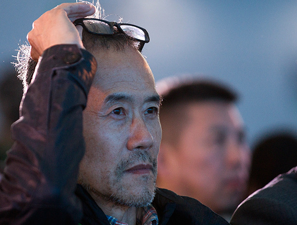 Wang Shi, chairman of China Vanke Co, at a World Water Day Forum in Guangzhou, capital of Guangdong province. (Photo provided to China Daily)
