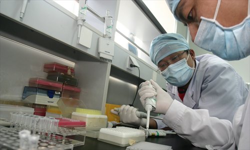 Its efficacy in customized fitness plans has made genetic testing a hit among Chinese looking to lose those stubborn kilos. (Photo: Li Hao/GT)