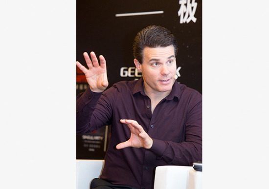 George O'Neal, senior vice-president of Hyperloop One. (Photo provided to China Daily)