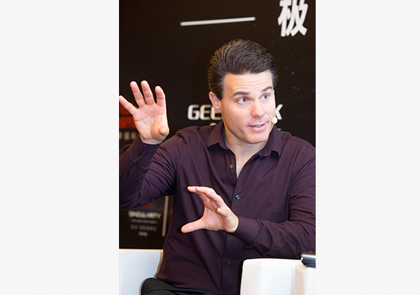 George O'Neal, senior vice-president of Hyperloop One. (Photo provided to China Daily)