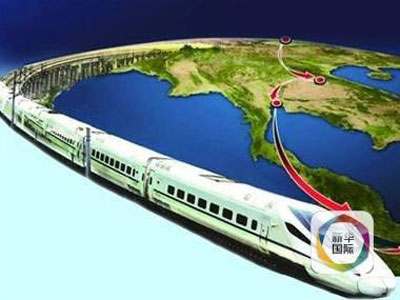 An illustration shows the location of Sino-Thai Railway. (Illustration/Xinhua)