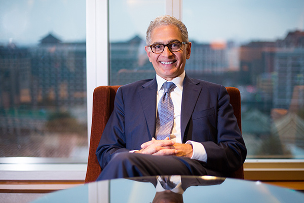 Mark S. Hoplamazian, president and chief executive officer of the Hyatt Hotels Corp. (Photo provided to China Daily)