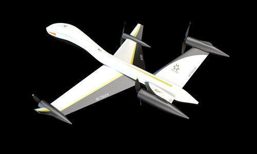 A UAV designed by AOSSCI (Photo/Courtesy of AOSSCI)