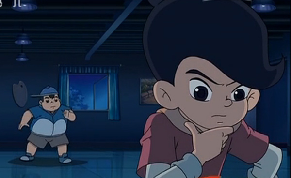 A sreenshot of Chinese animation show Cat's Eye Boy Bao Dada.(Photo/CNTV)