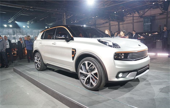 Geely launches a new car brand - Lynk & Co - in Berlin, Germany on Thursday. (Photo by Wang Zhixian/for China Daily)