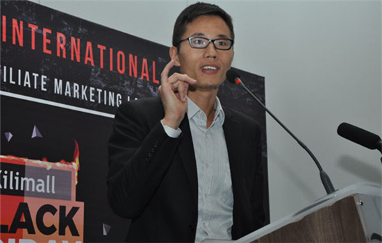 Robin Xie, Kilimall Managing Director. (Photo provided to chinadaily.com.cn)