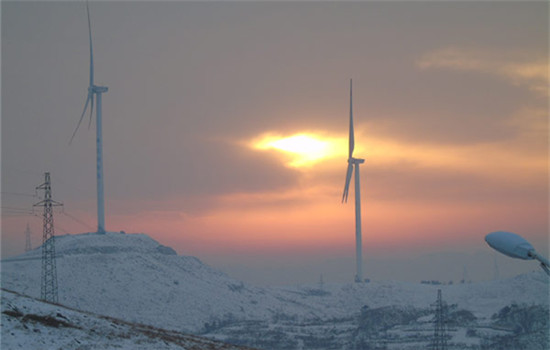 Goldwind's wind turbines at a wind farm (Photo provided to chinadaily.com.cn)
