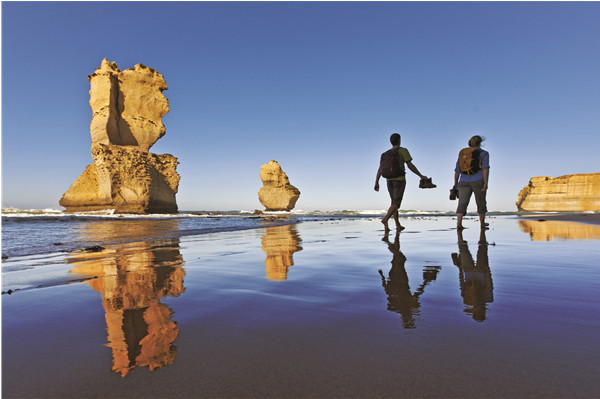 Australia has been gaining popularity among Chinese visitors, who have surpassed New Zealanders to become the top spenders. (Photo provided to China Daily)