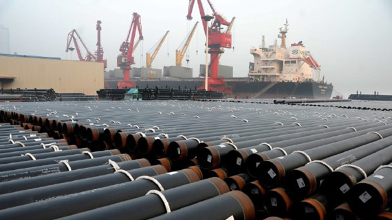 China's manufacturing Purchasing Managers Index (PMI) in February stood at 51.6 percent. (Photo/CGTN)