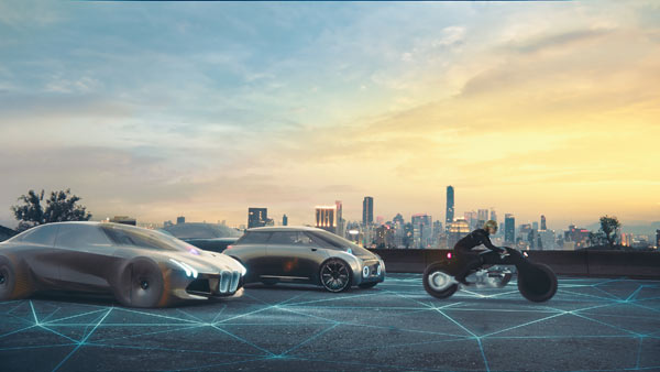 As a pioneer in automotive connectivity, BMW offers customers tactile travel experience. (Photo provided to China Daily)