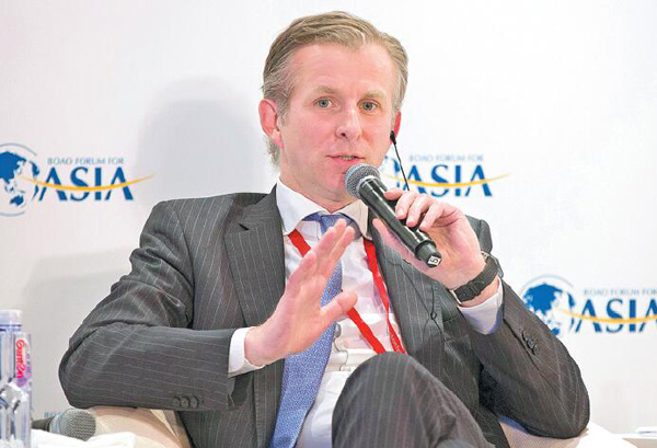 Jan Rinnert, chairman of Heraeus, a family-owned German company engaged in precious and special metals, sensors, specialty light sources, quartz glass and medical technology PROVIDED TO CHINA DAILY