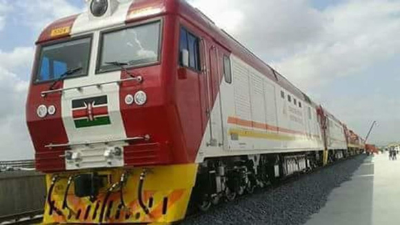 The first phase of Kenya's Standard Gauge Railway (SGR) is ready for operation. (Photo/CGTN)