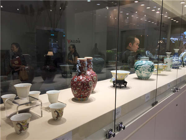 The International Antiques Fair is an annual showcase of Asian and European art in Hong Kong. Photos provided to China Daily
